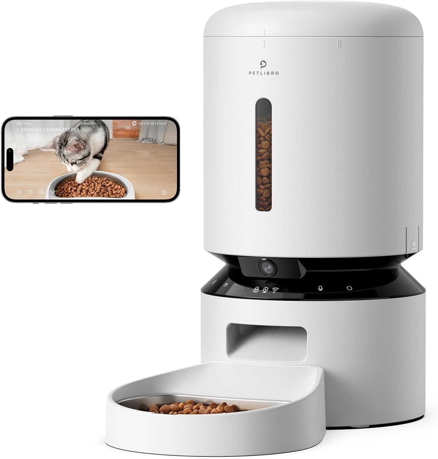 best automatic cat feeder with camera